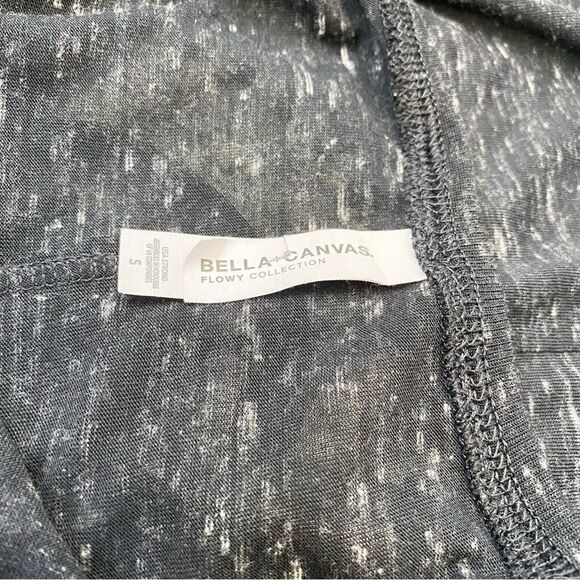 Bella Canvas Pullover Top Bat Wing Heather Gray SZ S - Picture 13 of 14